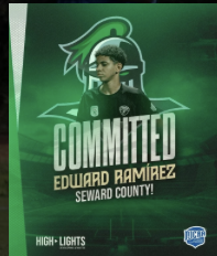 Edward Ramírez committed to Seward County CC