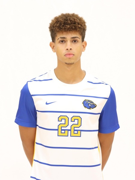 Albert Polanco, Highlights student-athlete in his college soccer kit