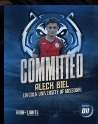 Aleck Biel committed to Lincoln University of Missouri