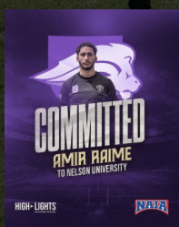 Amir Raime committed to Nelson University